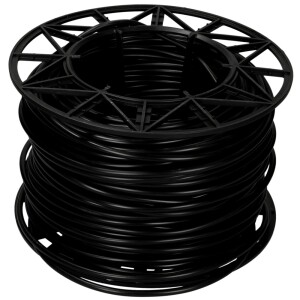 Câble dallumage noir, jusquà 105°C, le mètre