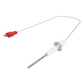 Ionisation electrode without gasket