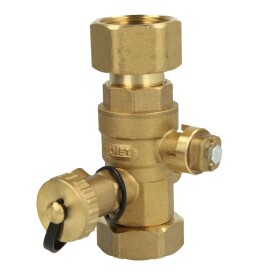 Cap valve 1&quot; with hose connection