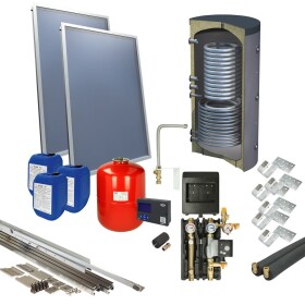 Solar package 4plus on-roof 300 l hygienic tank, 2...