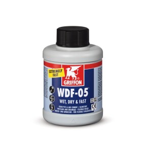 Colle PVC Griffon WDF-05 boîte 250 ml avec pinceau