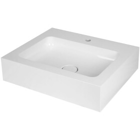 KEUCO Edition 300 lavabo blanc alpin, forage 1 trou