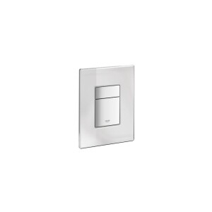 GROHE plaque de commande WC Skate Cosmopolitan, miroir/titanium 389160A0