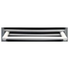 Towel holder for OEG bathroom radiator white, length 670 mm, depth 80 mm, bent