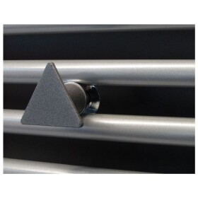 Porte-serviette pour radiateur SDB OEG graphite, triangle