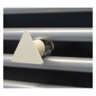 Porte-serviette pour radiateur SDB OEG sable, triangle