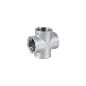 Stainless steel screw fitting crosspiece 2½“...
