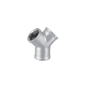 Stainless steel screw fitting Y-piece 1/2" IT/IT/IT