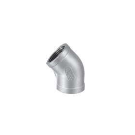 Stainless steel screw fitting elbow 45&deg; 1/8&quot; IT/IT