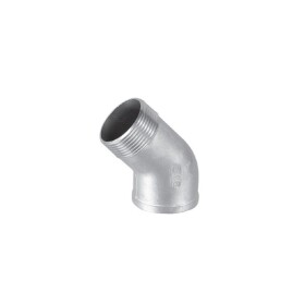 Stainless steel screw fitting elbow 45&deg; 2&quot; IT/ET