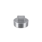 Stainless steel screw fitting plug with square 4&quot; ET