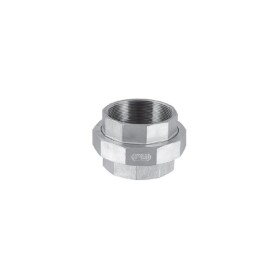 Stainless steel screw fitting union 1/8" IT/IT flat...