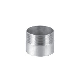Stainless steel fitting solder nipple 4&quot; ET, conical...