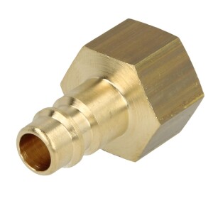 Brass coupling plug 3/8" IT