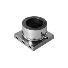 Base plate stainless steel &Oslash; 130 mm with...
