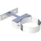 Wall bracket adjustable from 50 to 150 mm &Oslash; 80/125 mm
