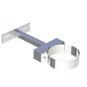 Wall bracket adjustable from 150 to 250 mm Ø 80/125 mm
