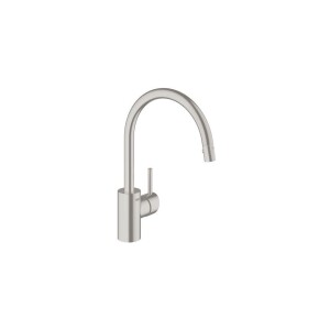 Grohe Mitigeur dévier Concetto douchette extractible supersteel 31483DC1