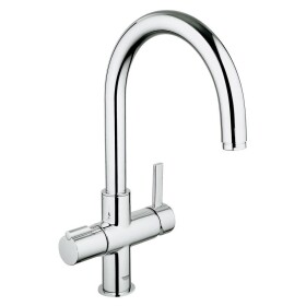 Grohe Mitigeur et chauffe-eau Red Duo taille L bec en L...