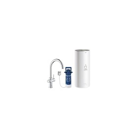 Grohe Kitchen mixer and boiler Red Duo L-size C-spout...