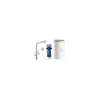 Grohe Mitigeur et chauffe-eau Red Duo taille M bec en L chrome 30327001