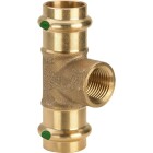 Viega T-St&uuml;ck mit SC Sanpress 2217.2 in 22mm x Rp1/2 x 22mm Siliziumbronze