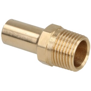 Viega Sanpress plug-in piece 15 mm x 1/2" V contour 115418