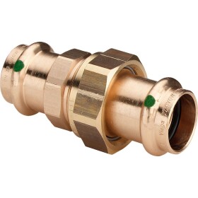 Viega Sanpress screw fitting 15 mm flat-sealing V contour...