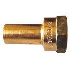 Combi press fitting adaptor nipple IT 15 mm x 3/8&quot; V contour