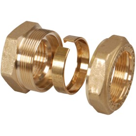 Solar corrugated pipe screw connection DN12, 1/2",...