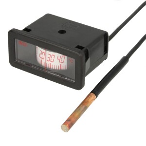 THK 150S/58S thermomètre à encastrer 0 - 120°C, 1500 mm