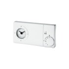 Thermostat &agrave; horloge Eberle easy 3 pt blanc pur