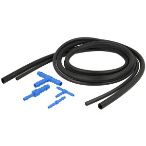 Nozzle pressure set, plastic connectors, T-pieces, hoses, for DM/DC 2000