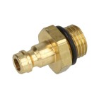 High-pressure plug &frac14;&quot; with plug nipple Maxi, DC 2000