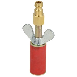 Gas test plug for gas line tester Rothenberger ¾-1¼", cylindrical
