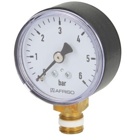 Pressure gauge R 1/4&quot; radial