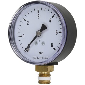 Manometer R 1/4&quot; radial