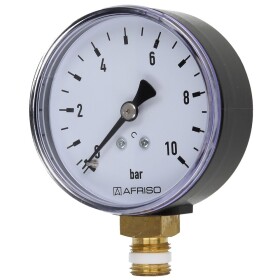 Manometer R 1/4" radial