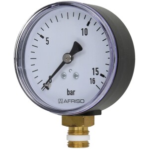 Pressure gauge R 1/4" radial