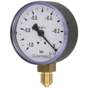 Vacuum gauge 1/4" radial