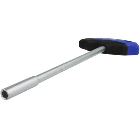 Hexagonal socket wrench with T-handle jaw opening 8 mm