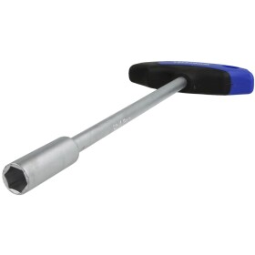 Hexagonal socket wrench with T-handle jaw opening 12 mm