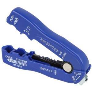 KS Tools pincel à dénuder 0,8-1,3-1,3-1,6-2,0-2,6 mm² (AWG10-20)