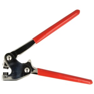 Lead-sealing pliers with punch 9 mm