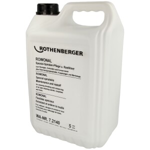 Pflege- u. Rostlösemittel ROWONAL Kanister 5 Liter 7.2140 Rothenberger