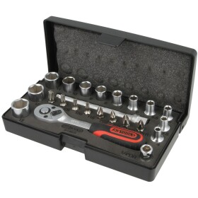 Superlock mini socket and bit set 23 pieces