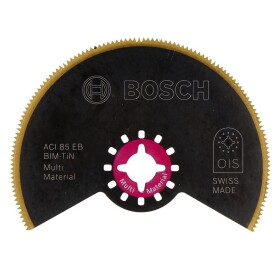 Bosch lame de scie segment BiM ACI 85 EB Multi Material,...