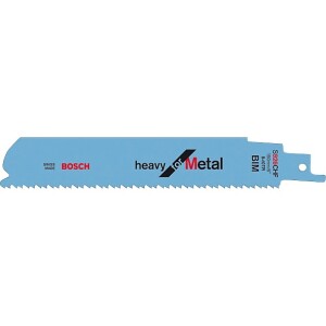 Bosch reciprocating saw blade 150x25x1.1 mm for metal 4-12 mm (PU 5) 2608657397