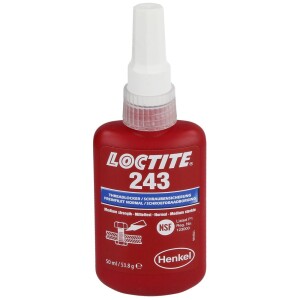 LOCTITE 243 De/Fr - flacon 50 ml freinfilet semi-fixe