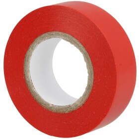 PVC insulation tape red 0.15 x 15 mm up to 105°C on...